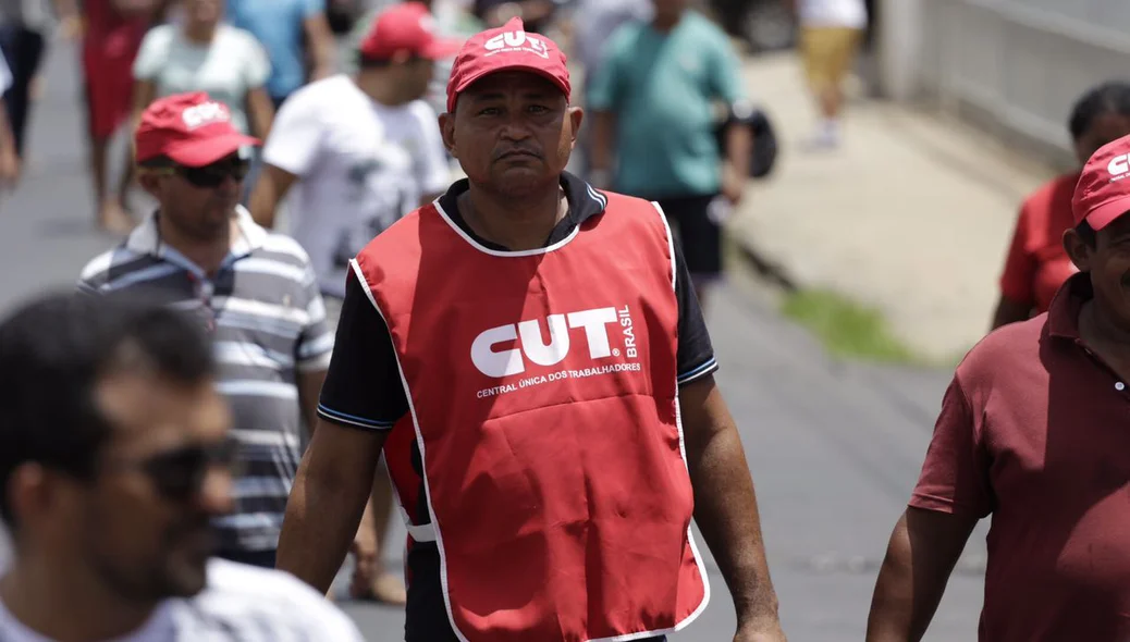 Manifestação do Sintetro