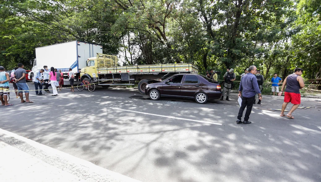 Avenida Maranhão, onde ocorreu uma tentativa de Homicídio 