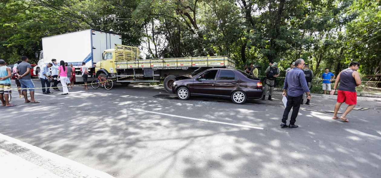 Avenida Maranhão, onde ocorreu uma tentativa de Homicídio 