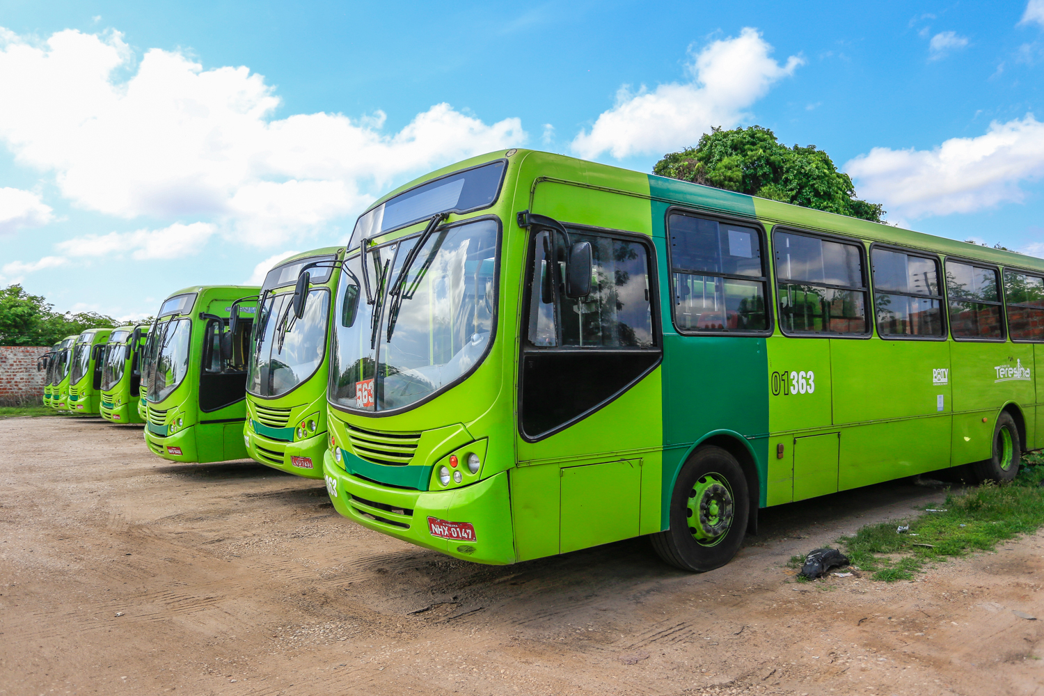 Garagem de ônibus Teresinense 