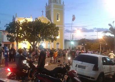 Convidados ficaram assustados