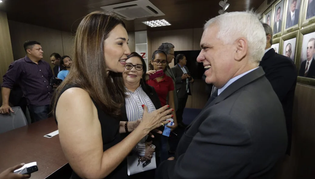 Margarete Coelho e Themístocles Filho