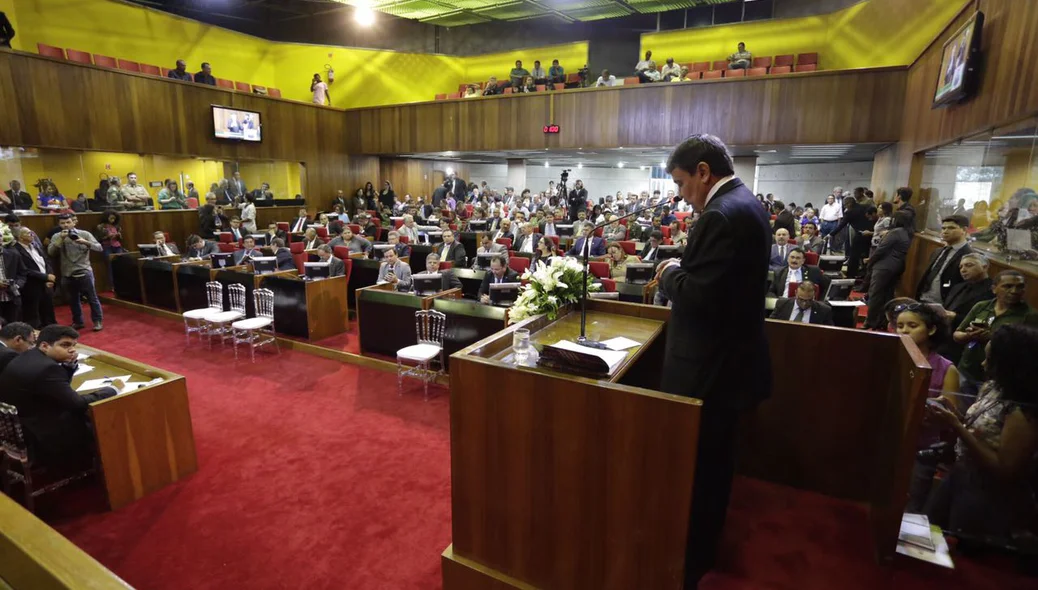 Discurso de Wellington Dias na Assembleia Legislativa