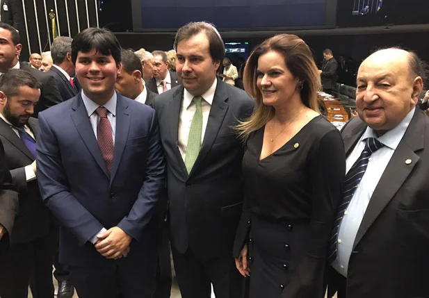 Iracema Portela comemora reeleição de Rodrigo Maia