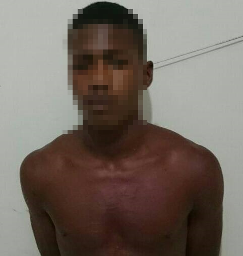 Menor apreendido pela polícia