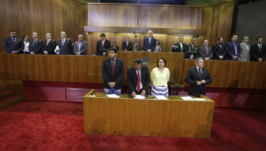 Solenidade na Assembleia