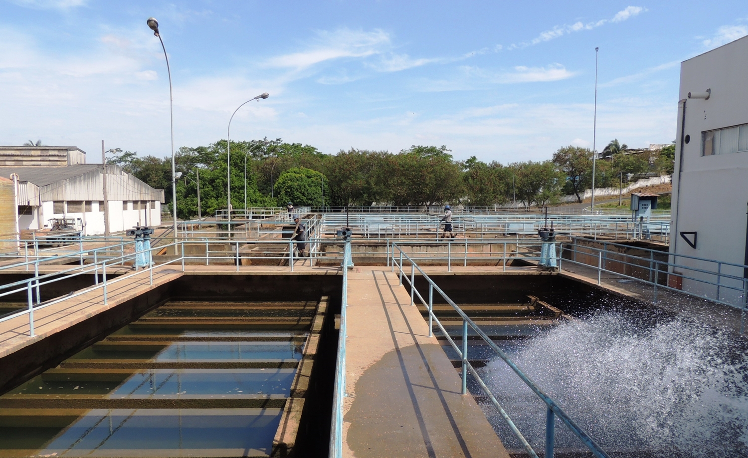 Estação de Tratamento de Água na zona sul de Teresina