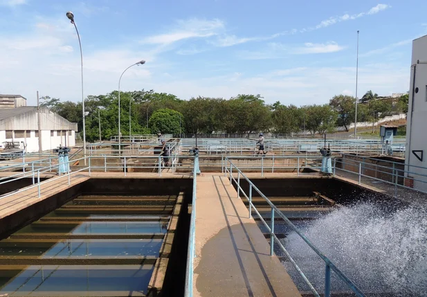 Estação de Tratamento de Água na zona sul de Teresina