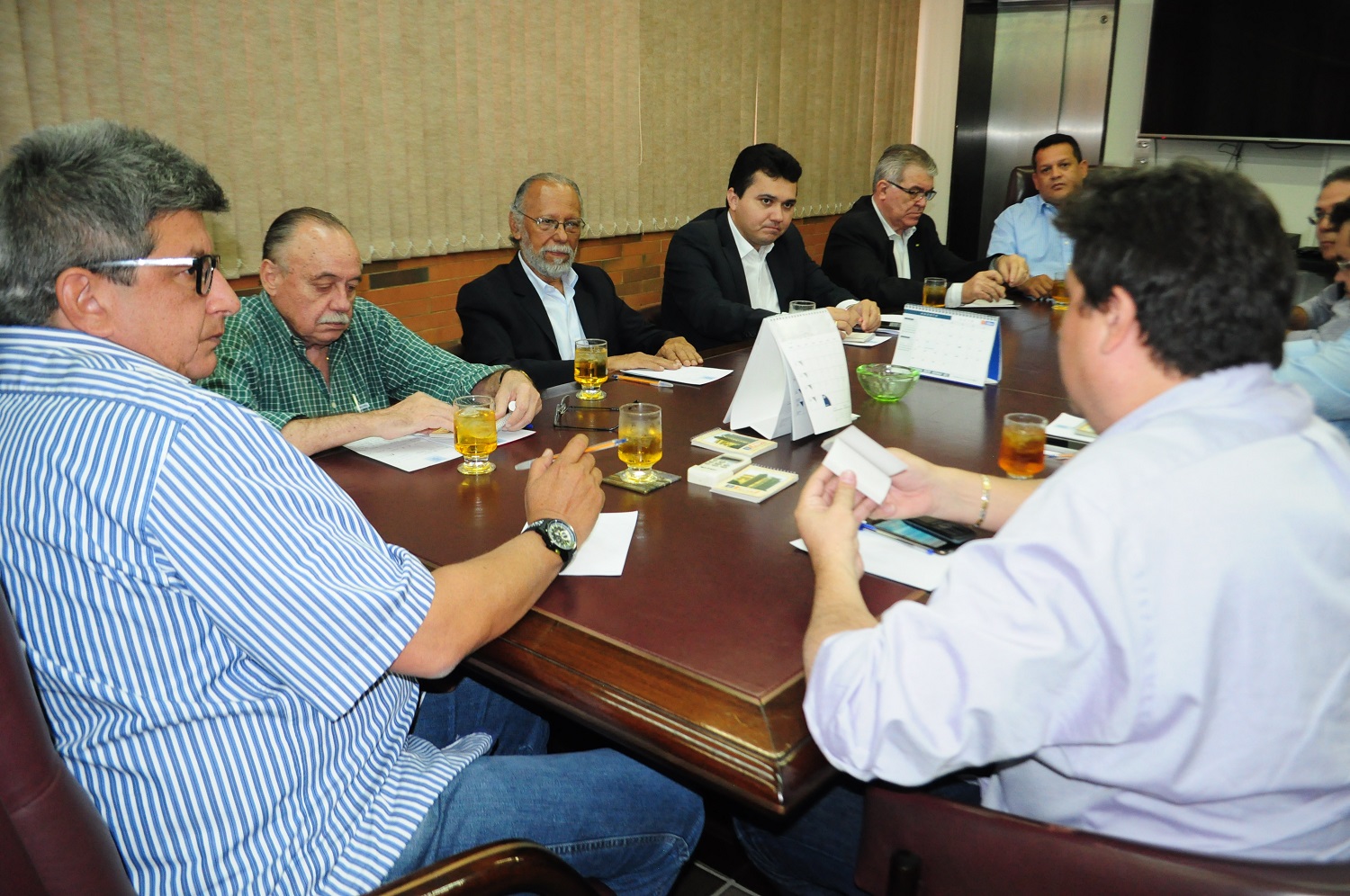 Reunião entre comitiva da ABRAZPE e presidente da FIEPI
