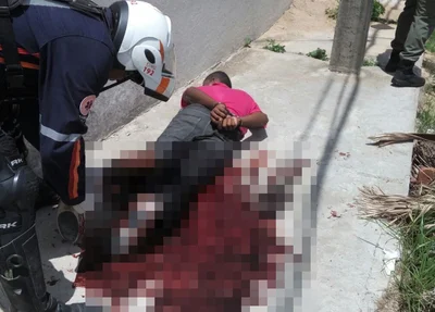 Francisco Wemerson Lima do Nascimento é baleado durante perseguição policial