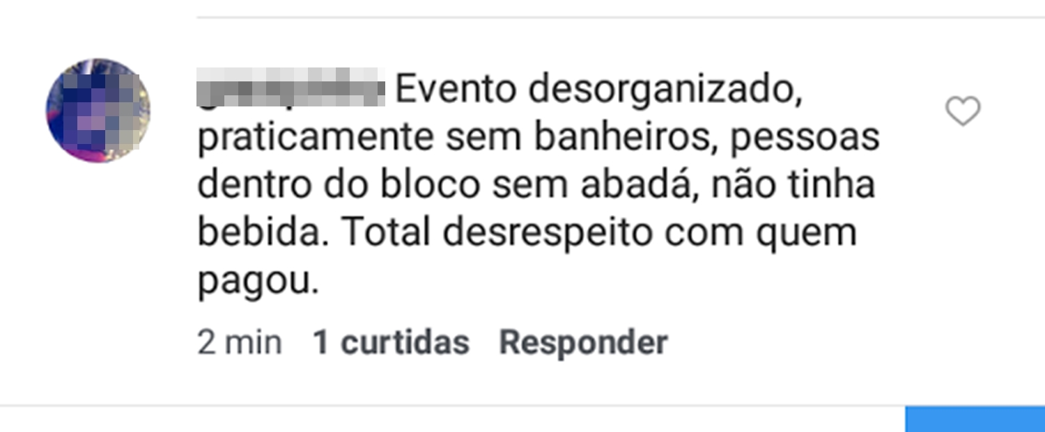 Foliões criticam festa organizada pela Pink em Teresina