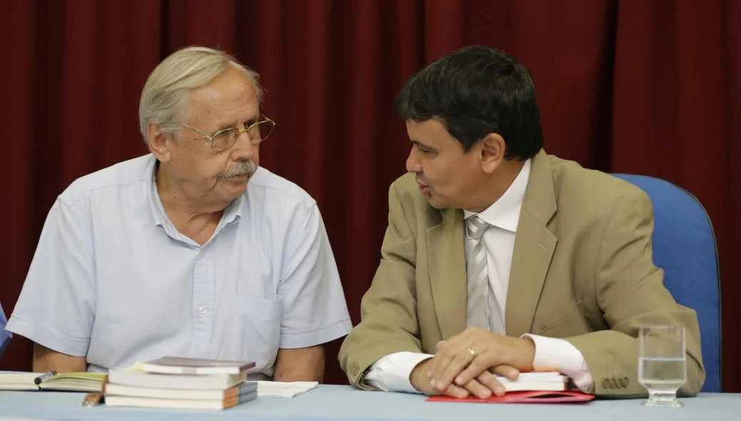 Ladislau Dowbor e Wellington Dias