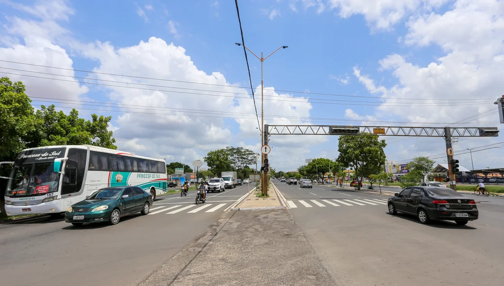 Semáforo com defeito