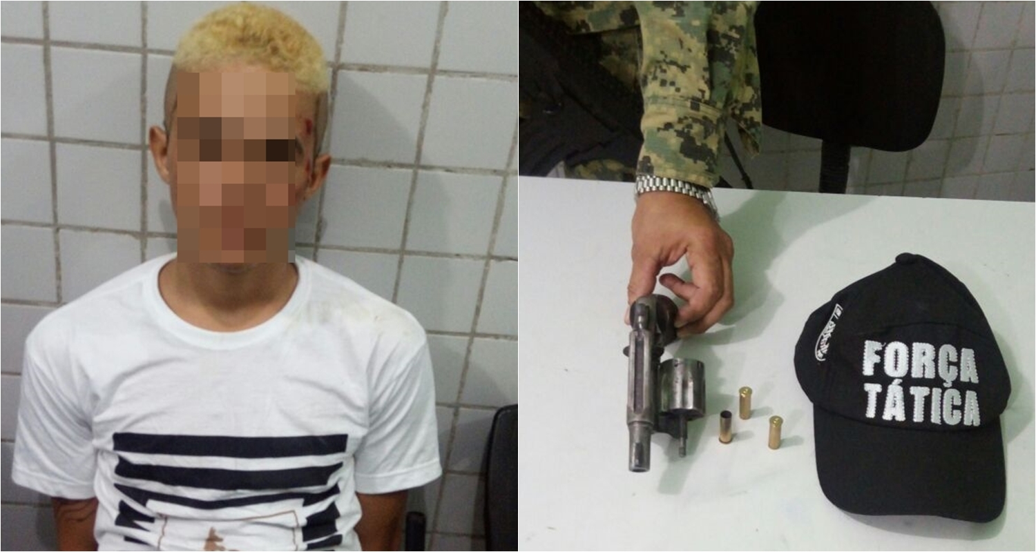 Adolescente apreendido após realizar disparos de arma de fogo no Murilo Rezende