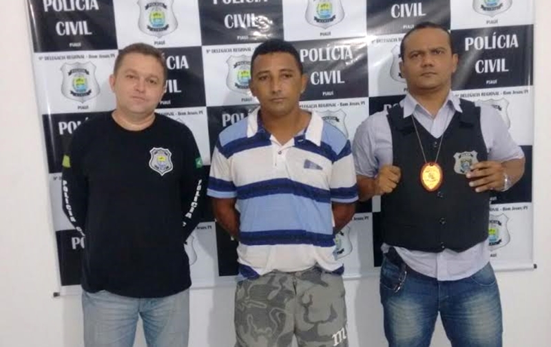 Polícia Civil em Bom Jesus prende traficante Gilson Pereira