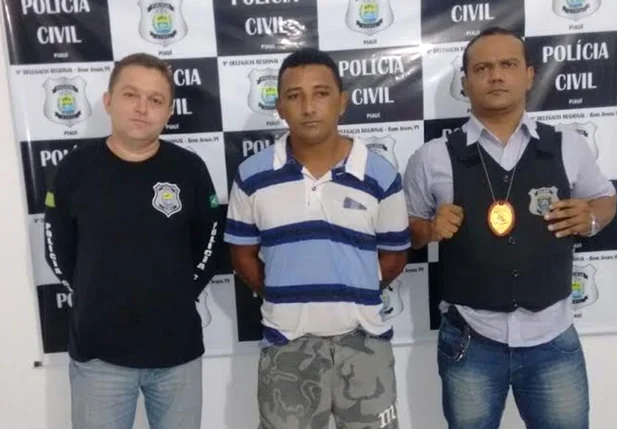 Polícia Civil em Bom Jesus prende traficante Gilson Pereira
