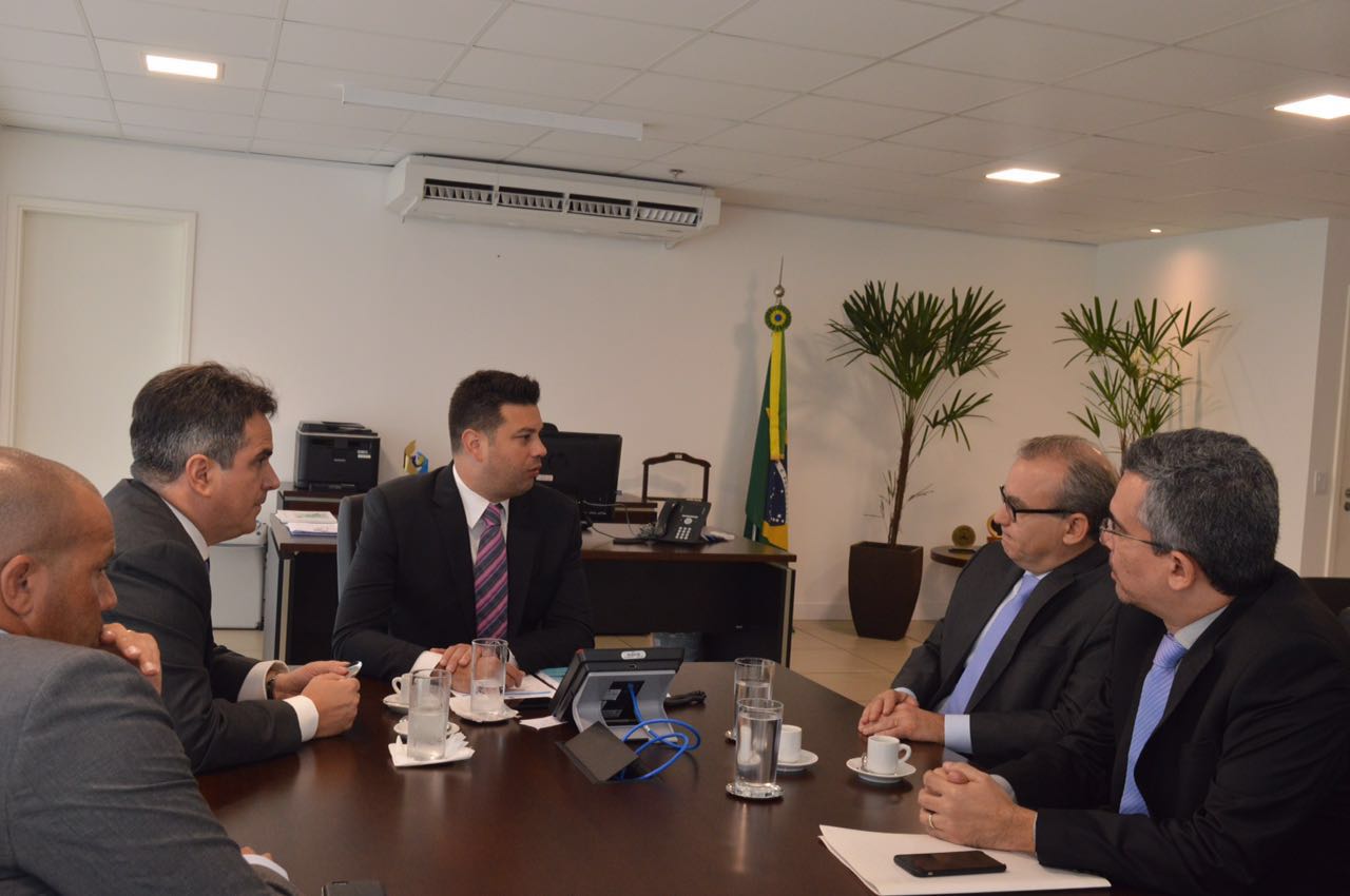 Reunião com ministro dos Transportes, Leonardo Picciani
