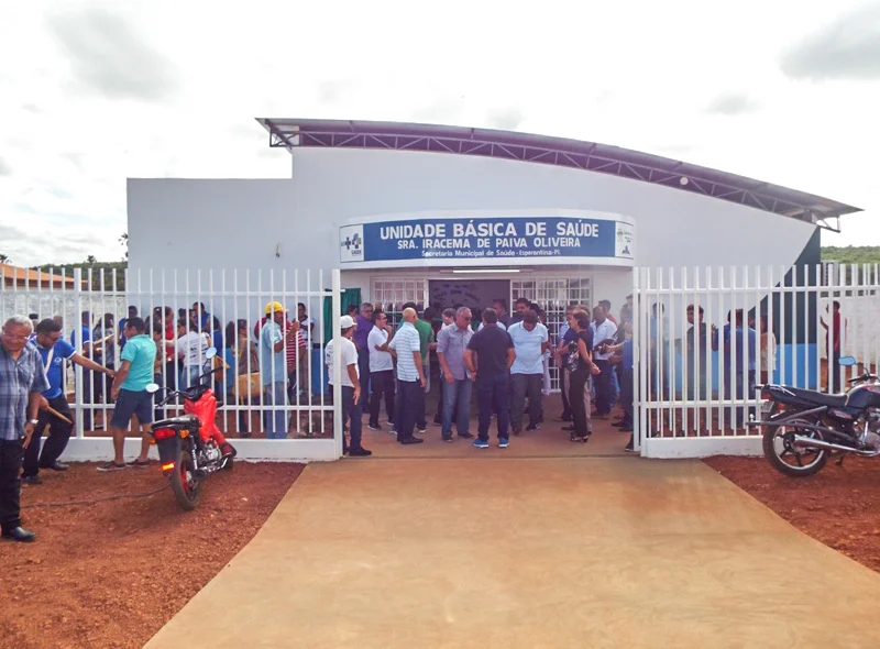 Inauguração da Unidade Básica de Saúde em Esperantina