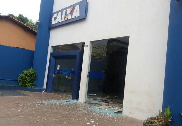 Agência da Caixa de Altos é alvo da ação de bandidos