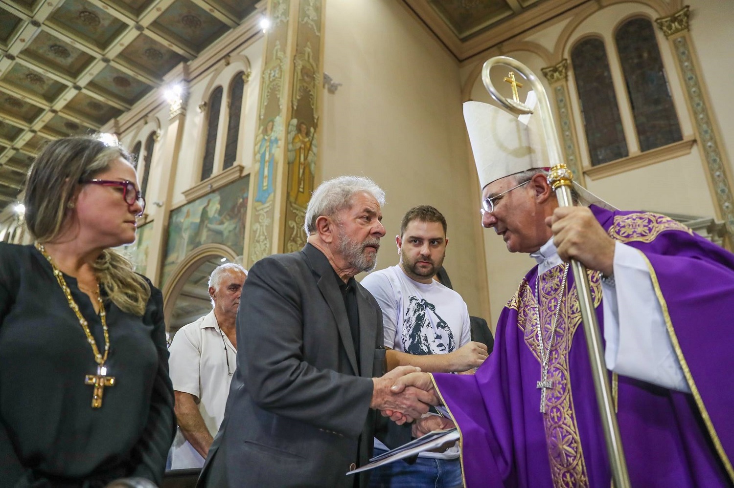 Missa de sétimo dia de Marisa Letícia