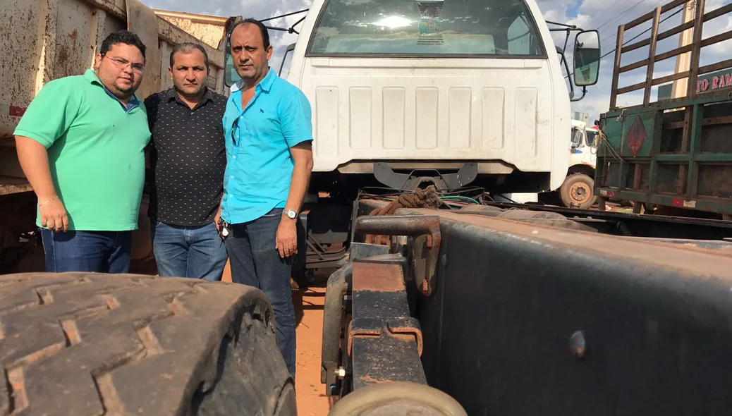 Vereadores Afonsinho, Dedé de Medeiros e Toinho de Chicá