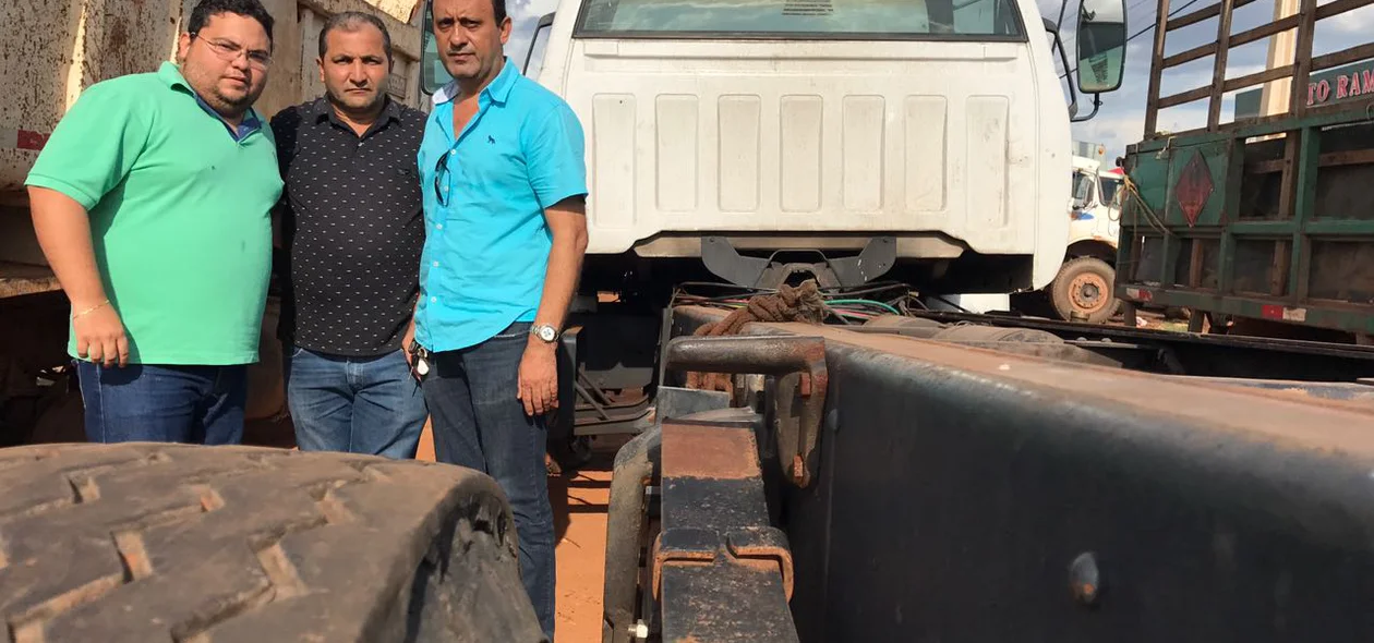 Vereadores Afonsinho, Dedé de Medeiros e Toinho de Chicá