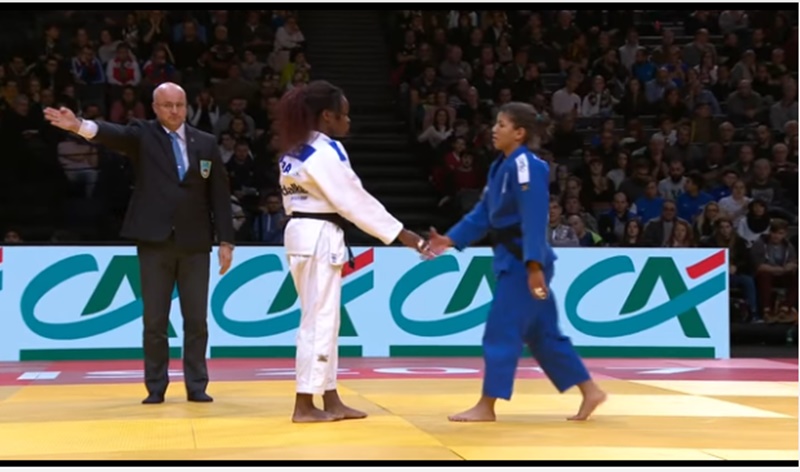 Sarah Menezes na sua nova categoria.