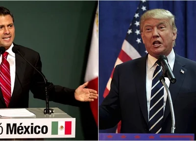 Enrique Peña Nieto e Donald Trump
