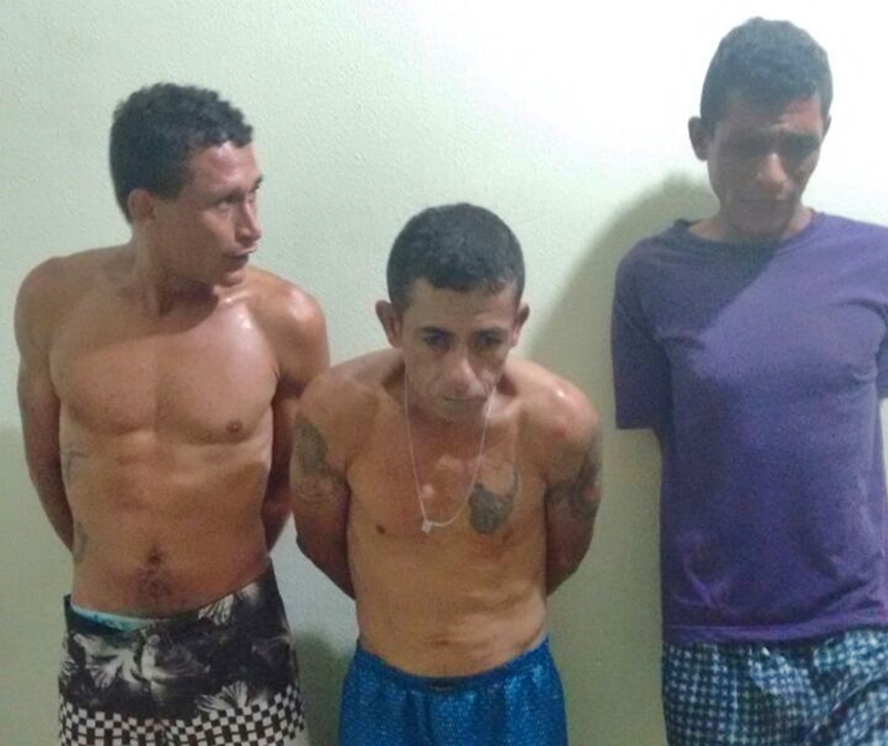 Presos acusados de arrombamentos