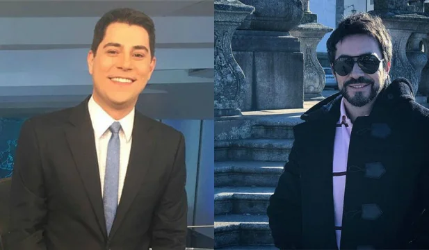 Evaristo Costa e padre Fábio de Melo