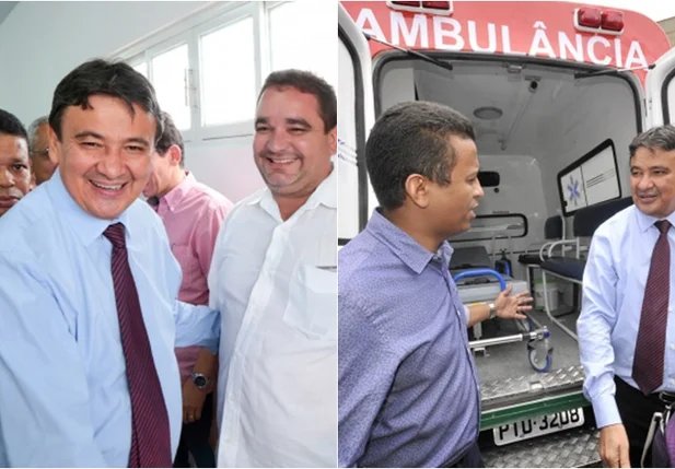 Governador com Francisco Costa
