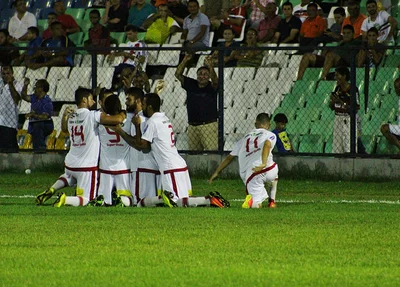 River comemora o gol