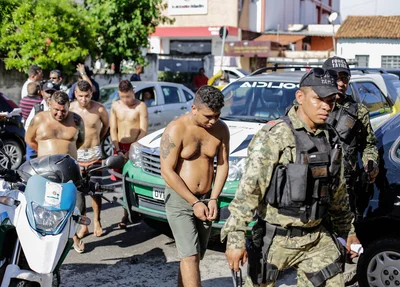 Bandidos são presos durante operação