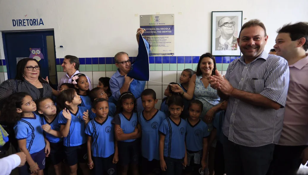 Inauguração da Escola Municipal Tio Bentes em Teresina