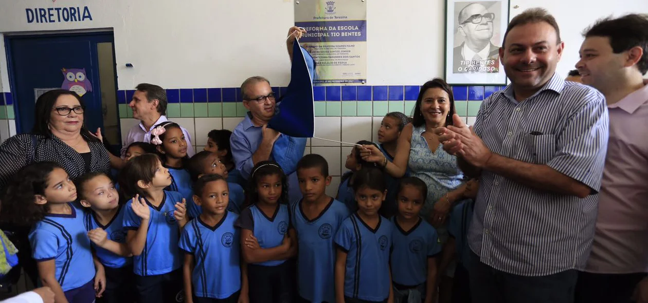 Inauguração da Escola Municipal Tio Bentes em Teresina