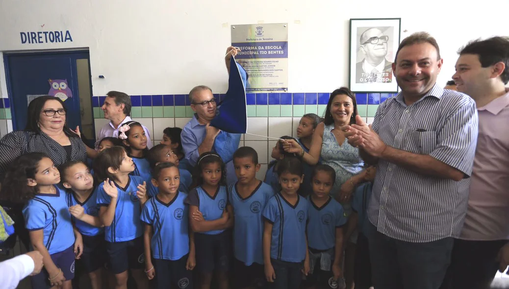 Inauguração da Escola Municipal Tio Bentes em Teresina