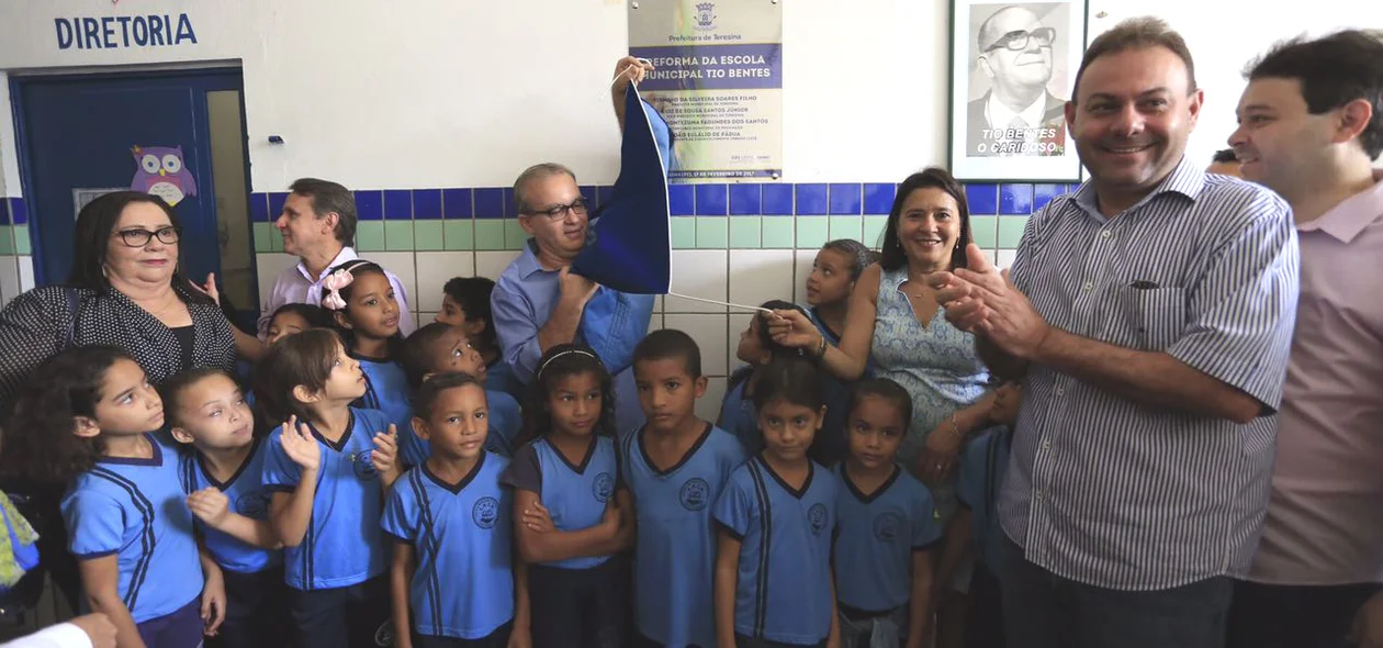 Inauguração da Escola Municipal Tio Bentes em Teresina