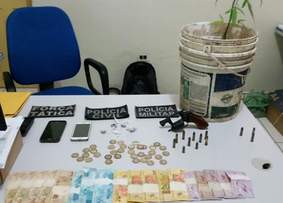 Material apreendido na operação Zé Pereira Seguro