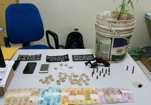 Material apreendido na operação Zé Pereira Seguro