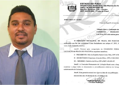 Prefeito Neguim Barbosa e nomeação para presidência da Comissão de Licitação