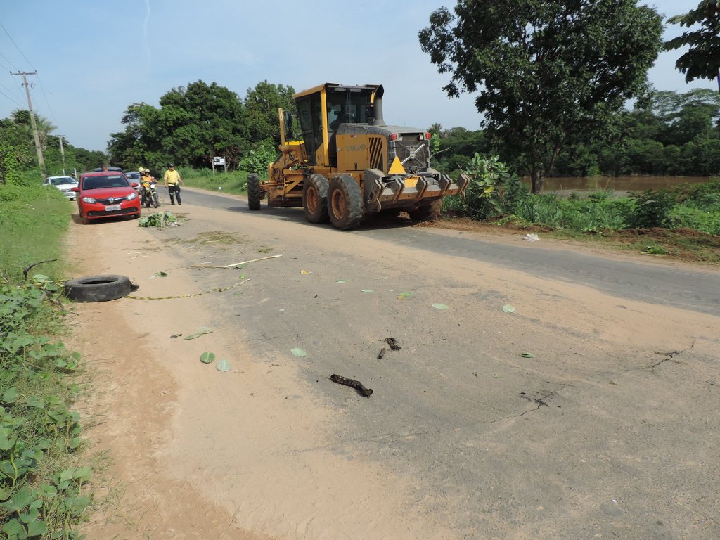 Prefeitura interdita Estrada da Alegria para recuperar galeria