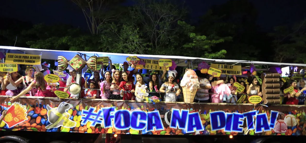 Caminhão Foca na dieta
