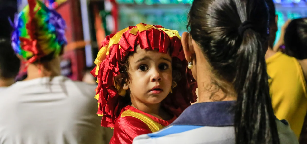 Crianças também participaram do Corso 2017
