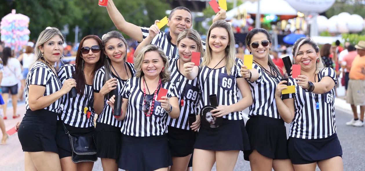 Foliões no Corso 2017