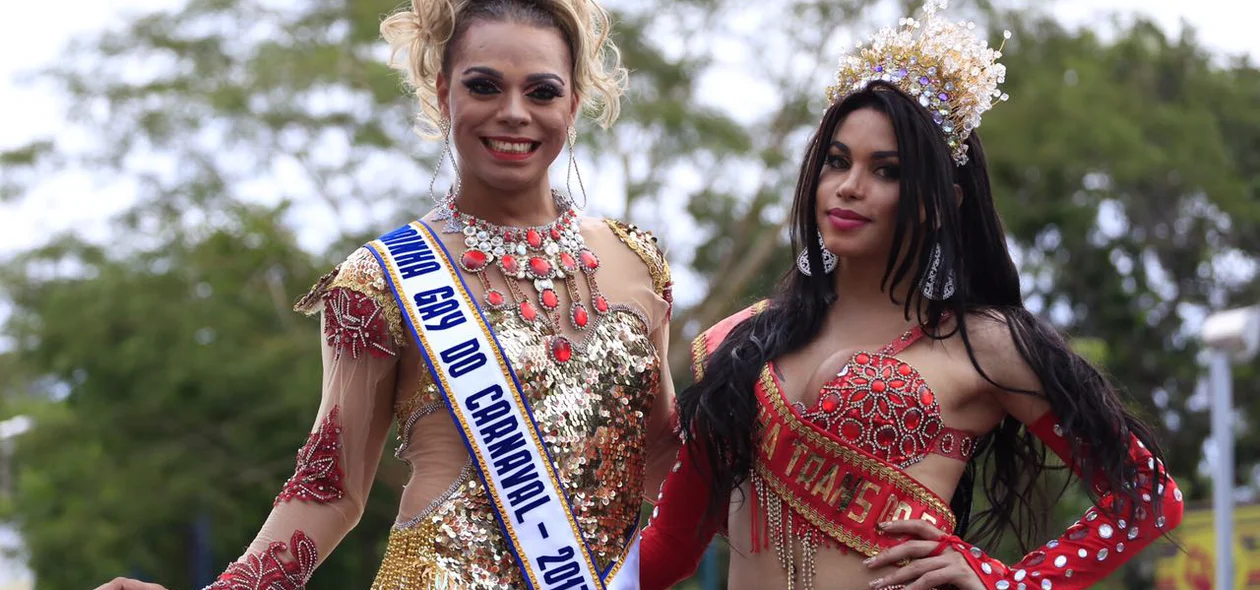 Foliões no Corso de Teresina 2017