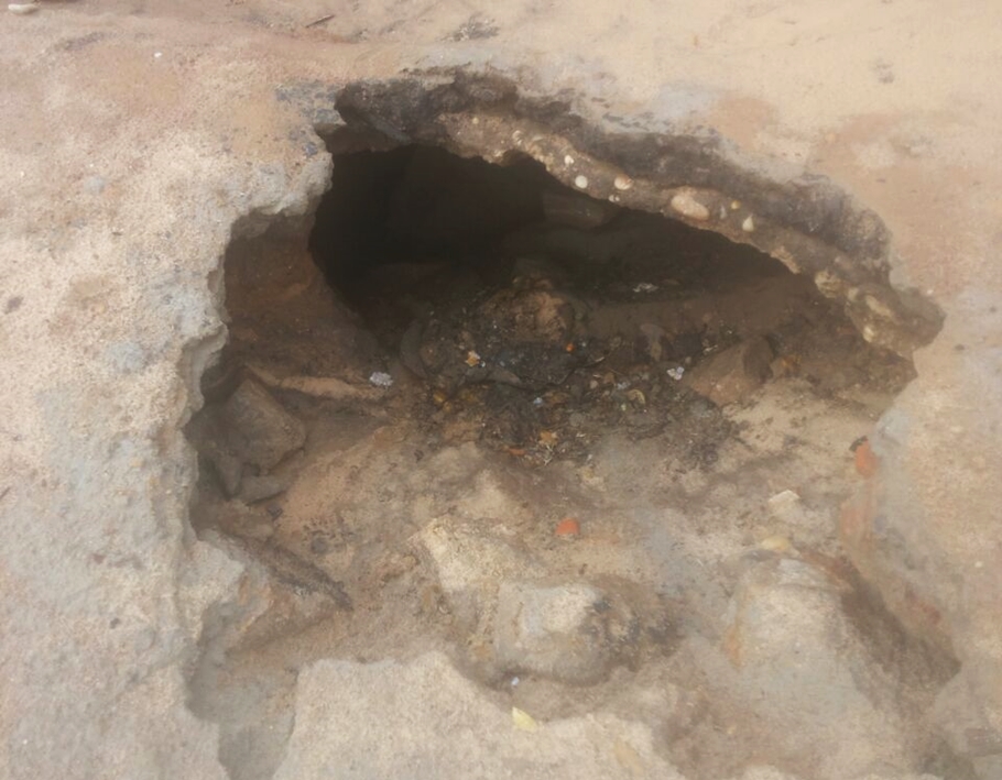 Obra parada da Agespisa