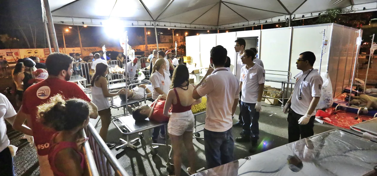 Posto de atendimento de pronto-socorro