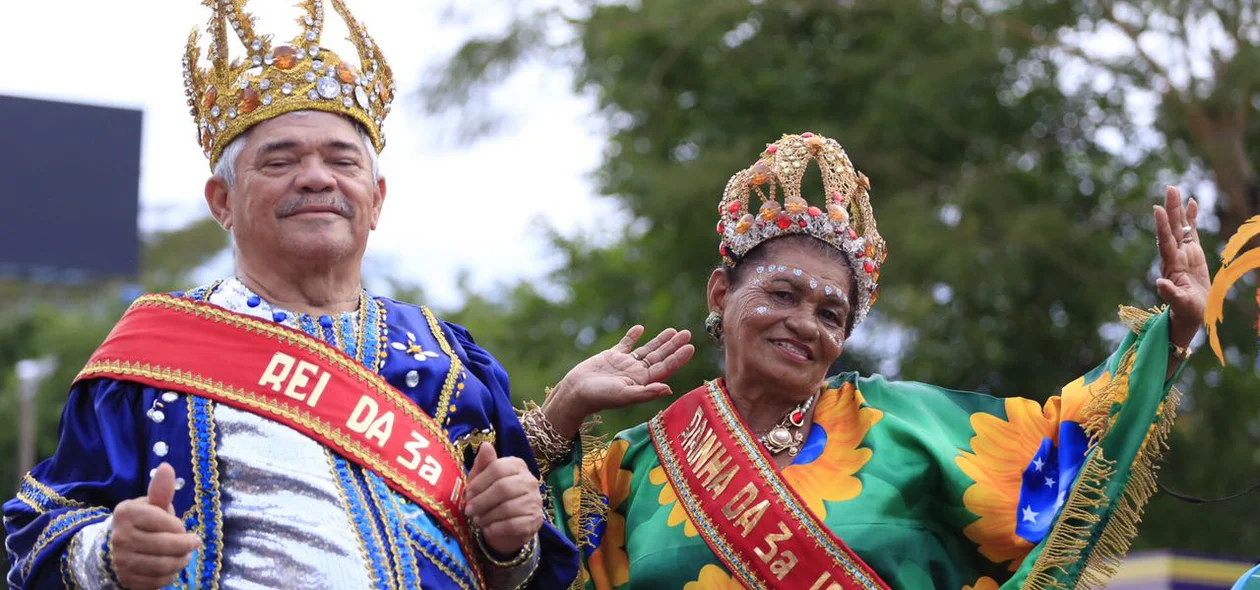 Rei e Rainha da 3ª idade no Corso 2017