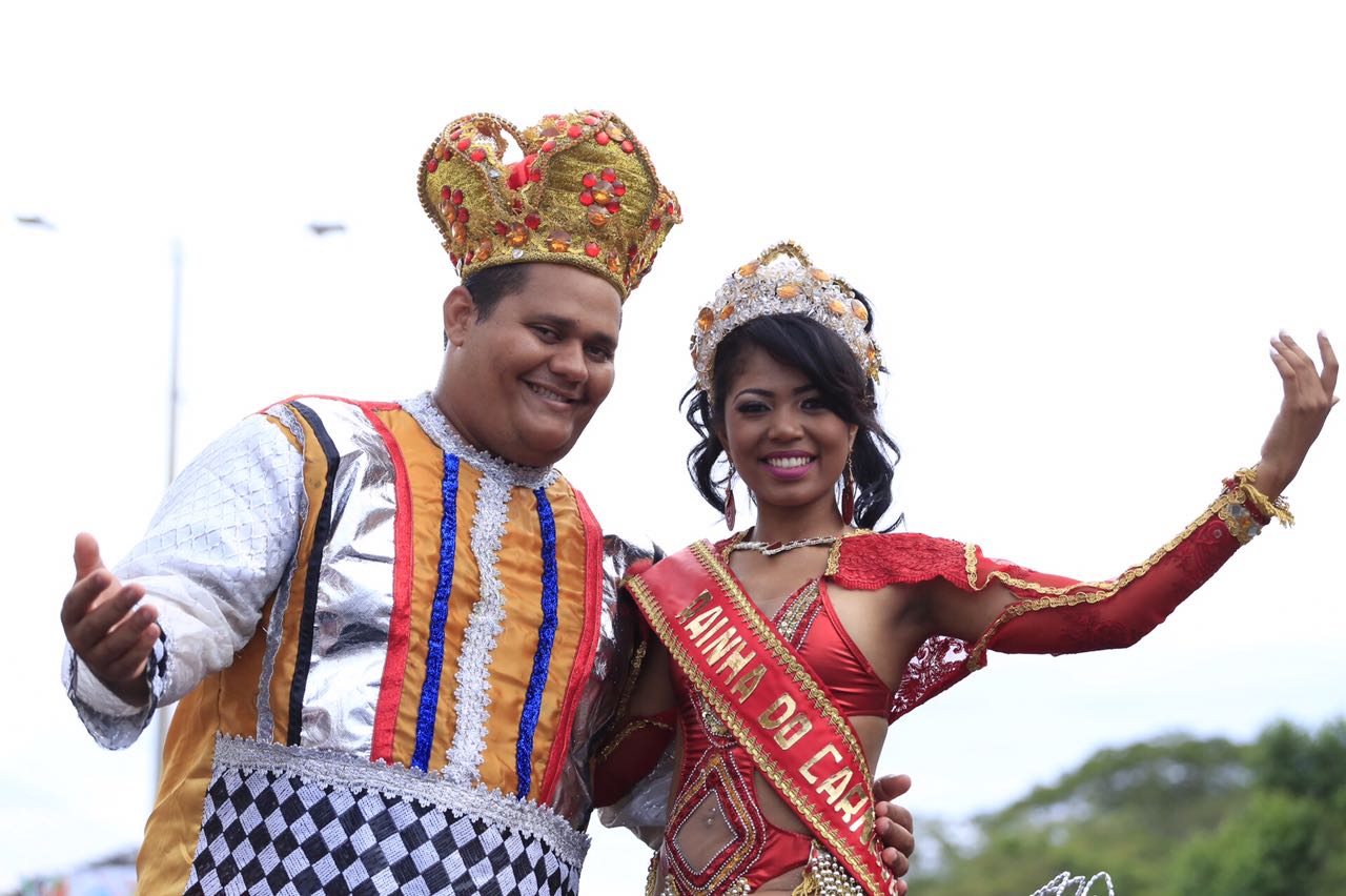 Rei e Rainha do carnaval no Corso 2017