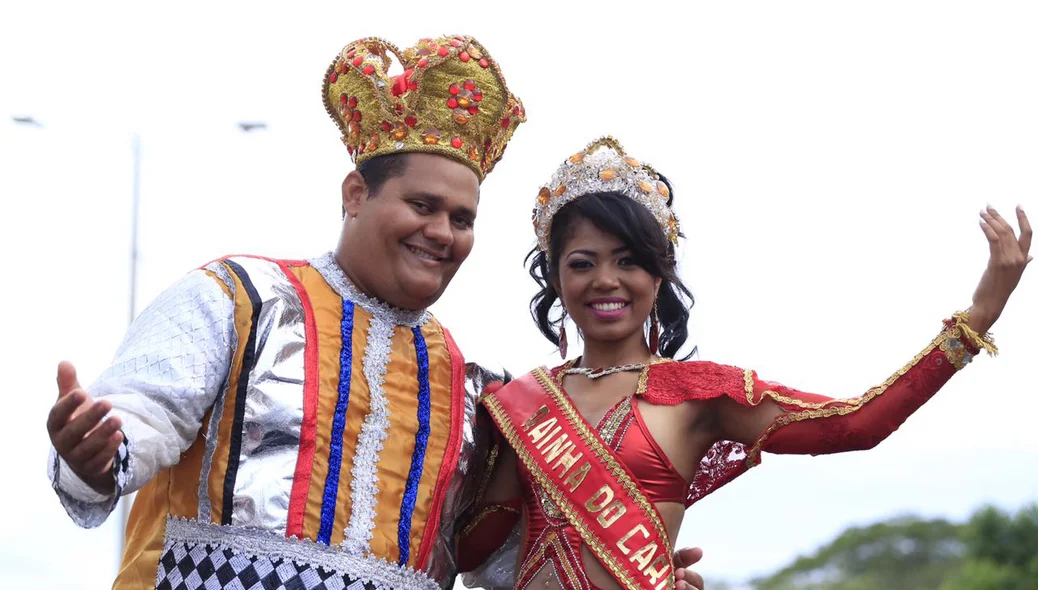 Rei e Rainha do carnaval no Corso 2017